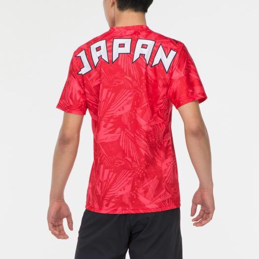 mizuno logo tee Olympic Games 2020 2021 joc japan Tokyo TEAM RED COLLECTION SPORT