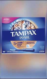 [美國🇺🇸原裝正貨] Tampax Pearl 系列 塑膠衛生棉條 無香型 50 支64168404185859110