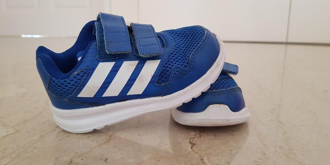 Adidas Toddler Kids Shoes Blue, Babies \u0026 Kids, Babies \u0026 Kids Fashion on  Carousell