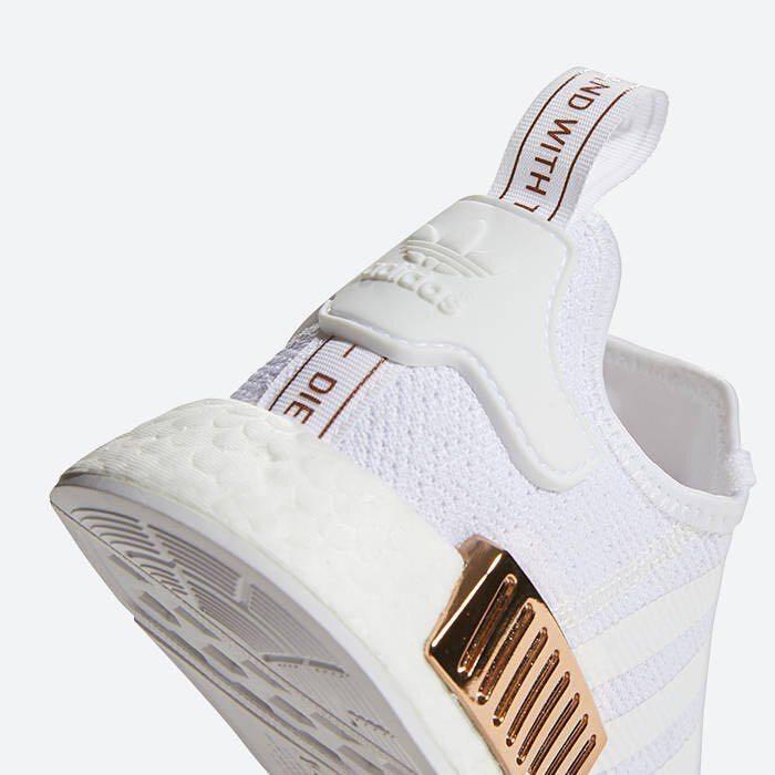 Adidas nmd r1 white copper discount