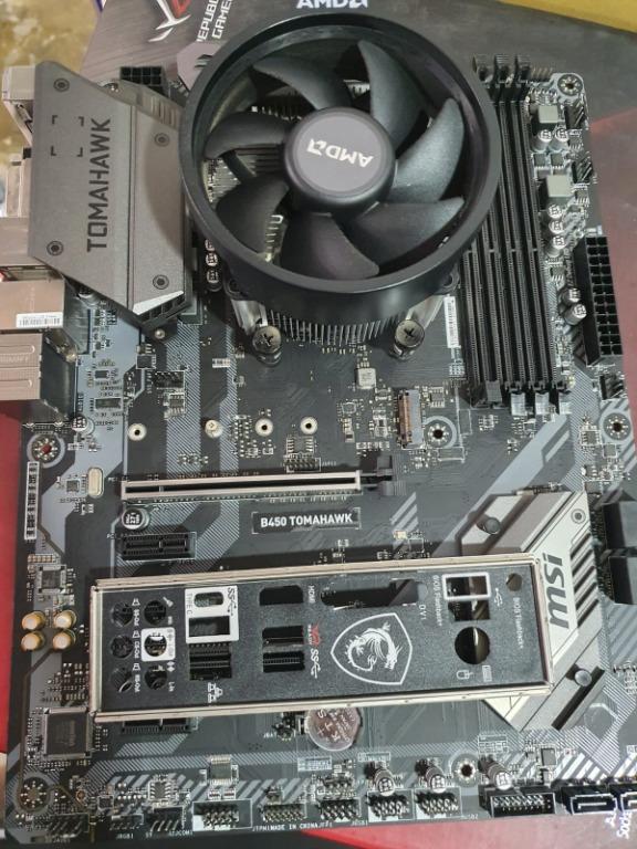 Ryzen 5 2600x msi b450 tomahawk hotsell