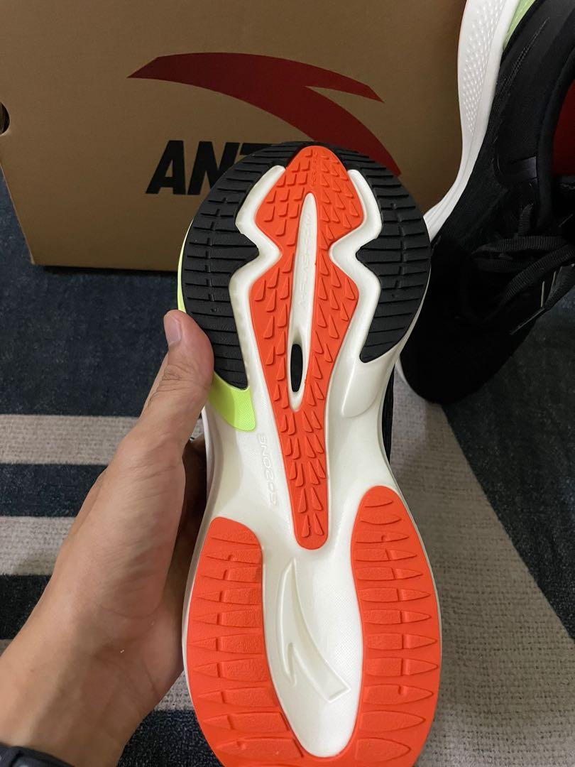 Anta antelope carbon plate running shoes, Men's Fashion, Activewear on Carousell