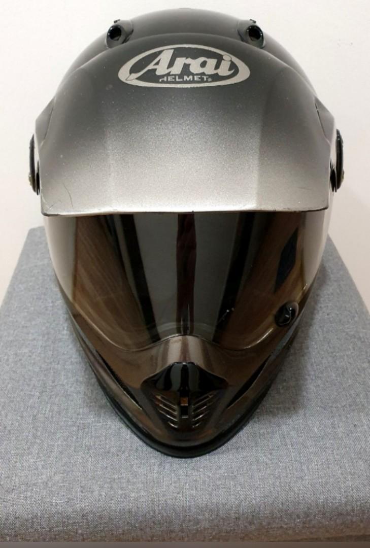 Arai TX Motard Helmet Motorcycles Motorcycle Apparel on Carousell