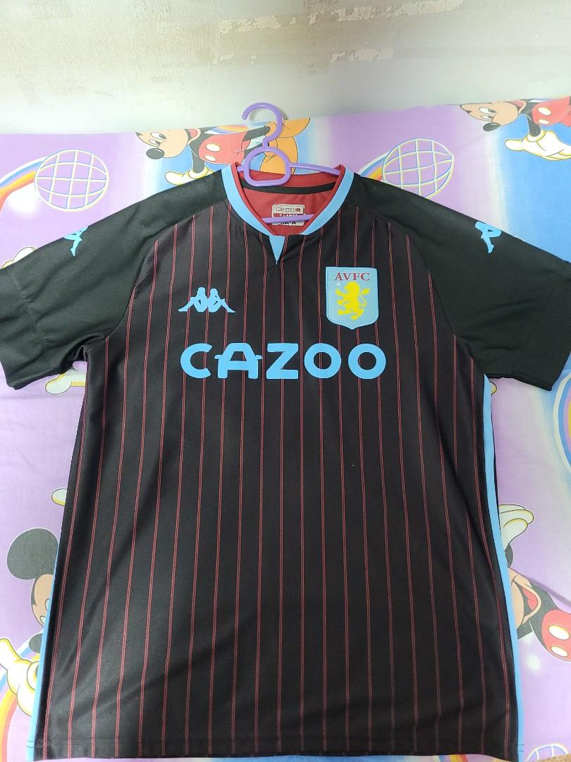 Avfc away shirt 20 21 clearance