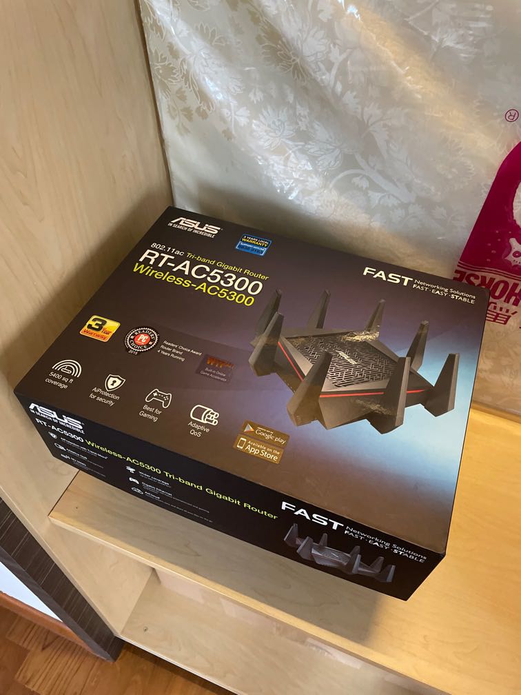 Asus RT-AC5300 Wifi router, Computers & Tech, Parts & Accessories ...