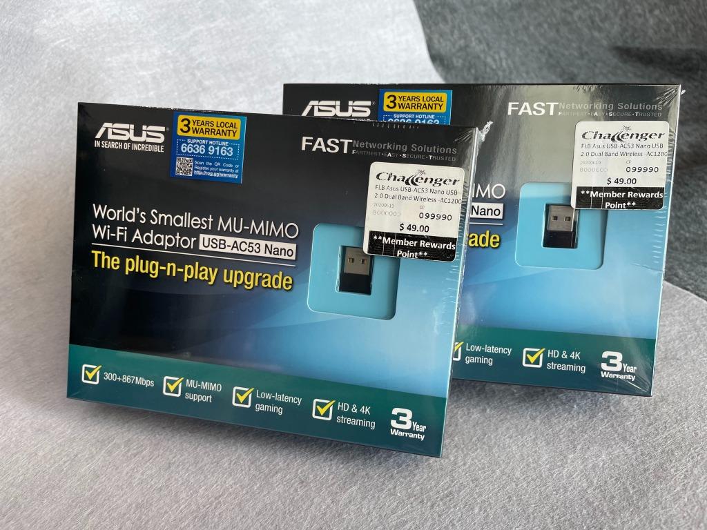 USB-AC53 Nano｜Adapters｜ASUS Global