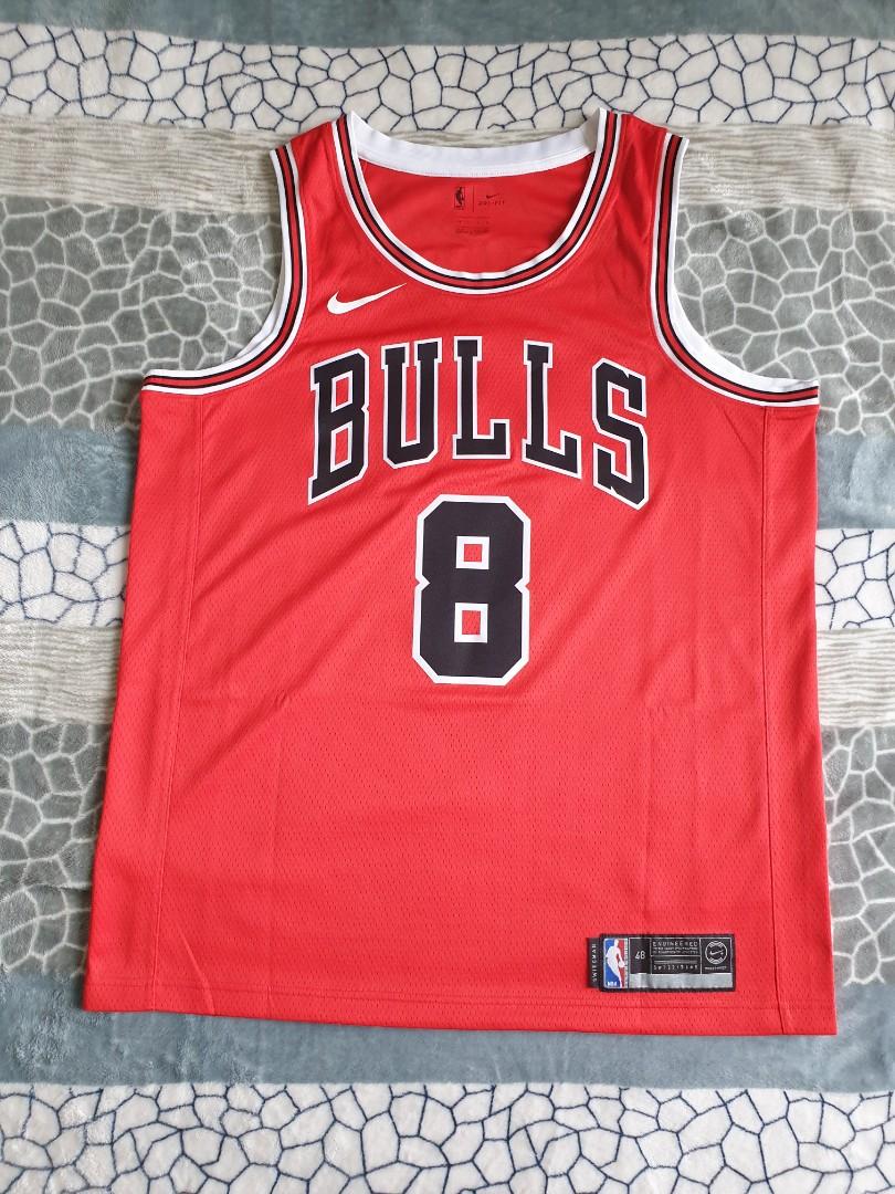 Nike Zach LaVine Chicago Bulls 2020-2021 City Edition Swingman NBA Jersey  48 L