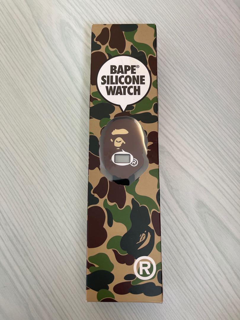 BAPE SILICONE WATCH Carousell