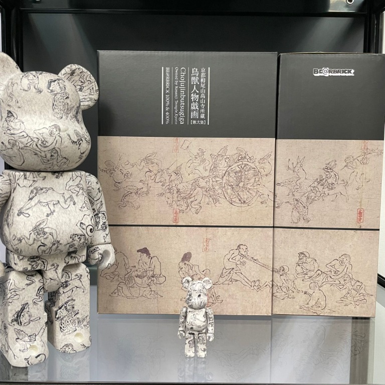 Bearbrick ❗️現貨❗️ Medicom Toy BE@RBRICK 鳥獣人物戯画第弐集100