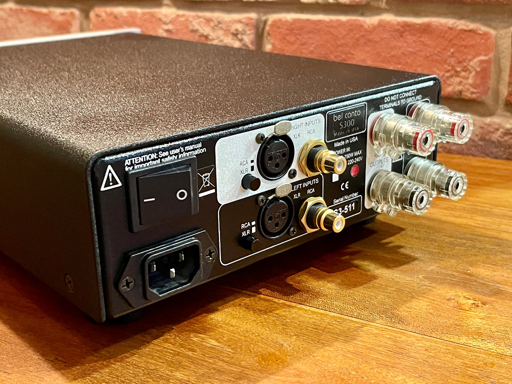 Bel Canto EOne S300 Power Amplifier in excellent condition. 2 channels