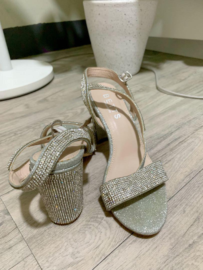 Betts silver heels discount