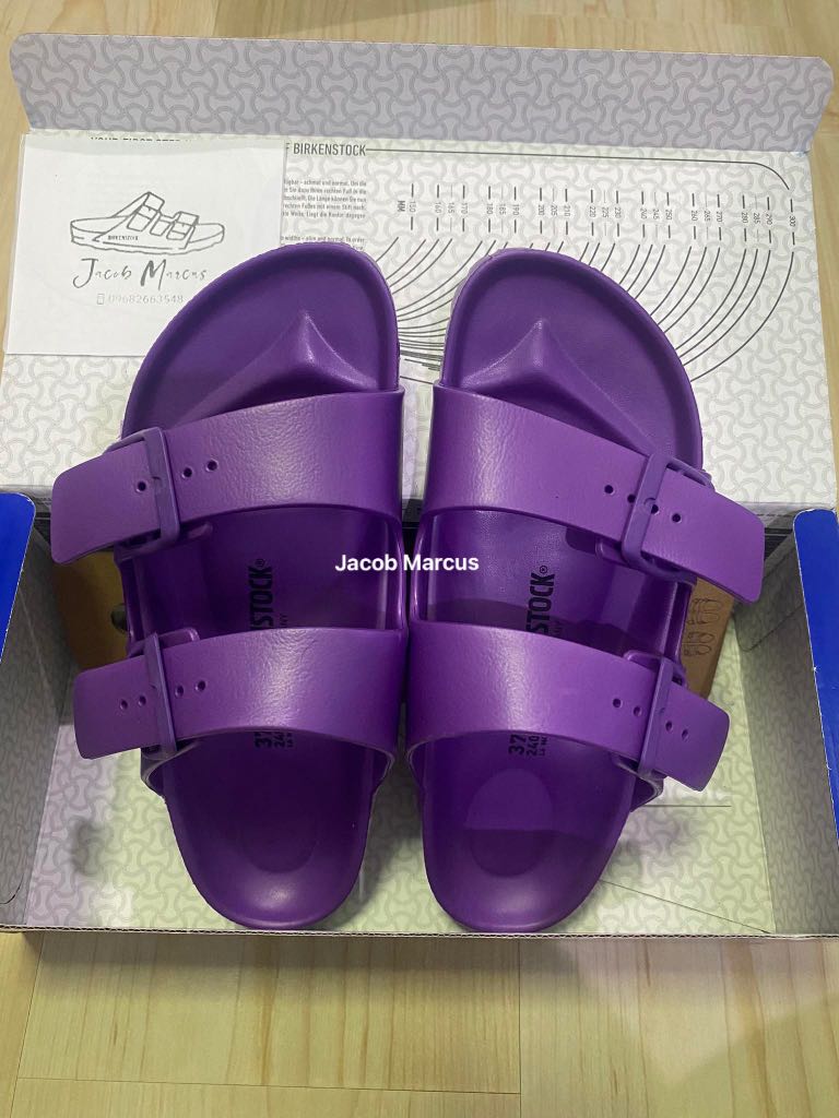 birkenstock arizona eva bright violet