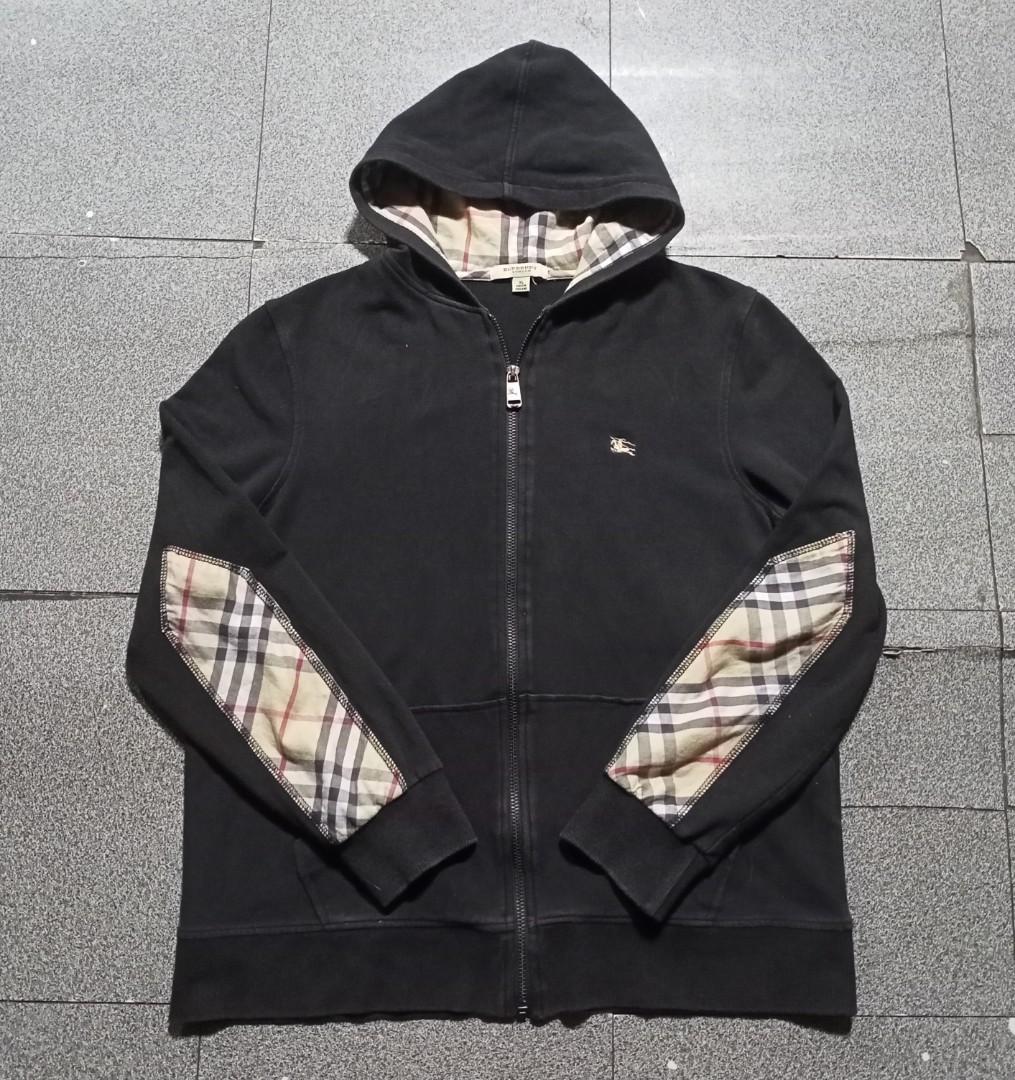 BURBERRY HOODIE JACKET PLAID, Women's 