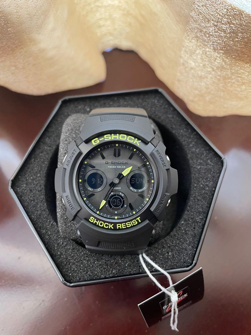 Casio G-Shock AWR-M100SDC-1A (Solar Powered), 名牌, 手錶- Carousell