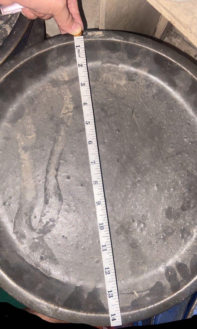 Catch plate for pots.. made in vietnam., Furniture & Home Living ...