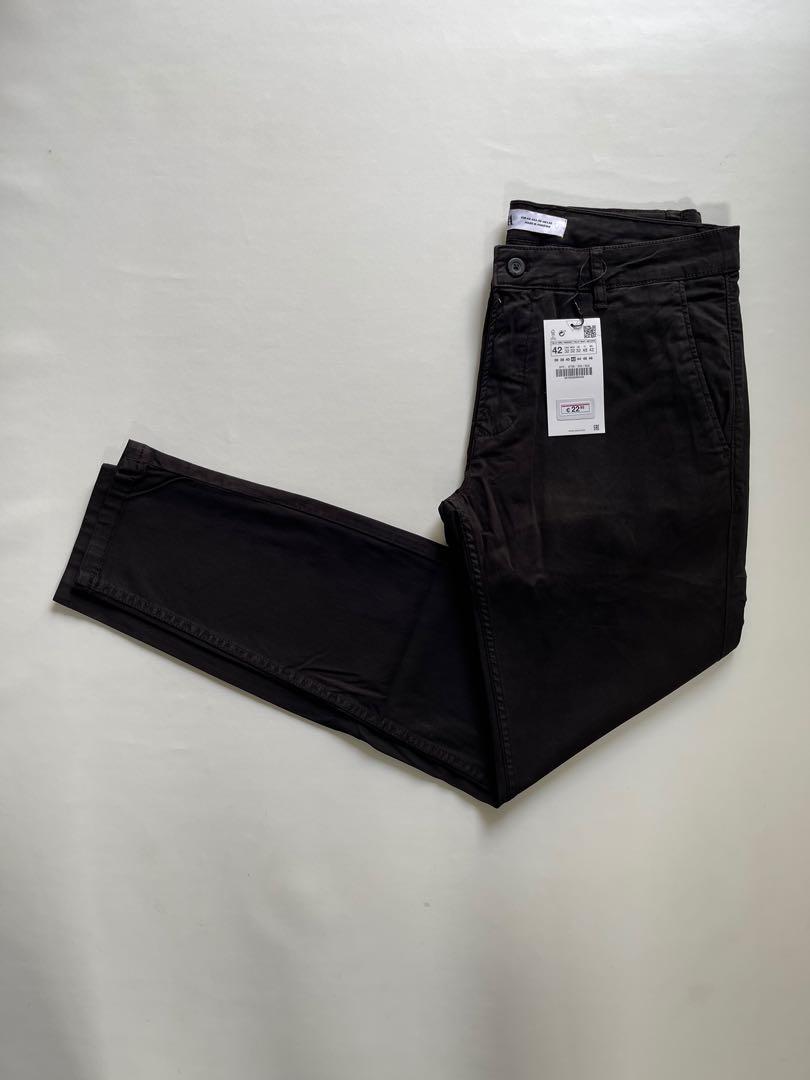 PANTALÓN CHINO SKINNY - Gris antracita | ZARA España