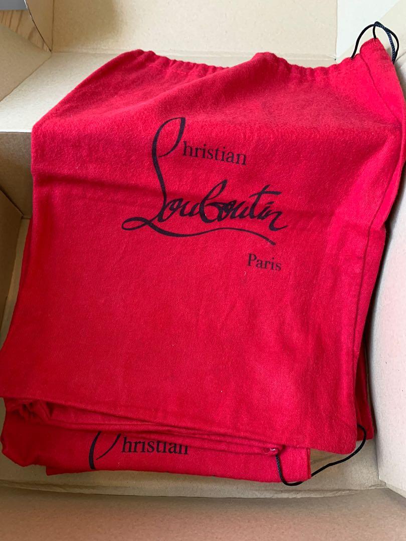 Christian Louboutin dust bag 1x Women s Fashion Footwear Heels