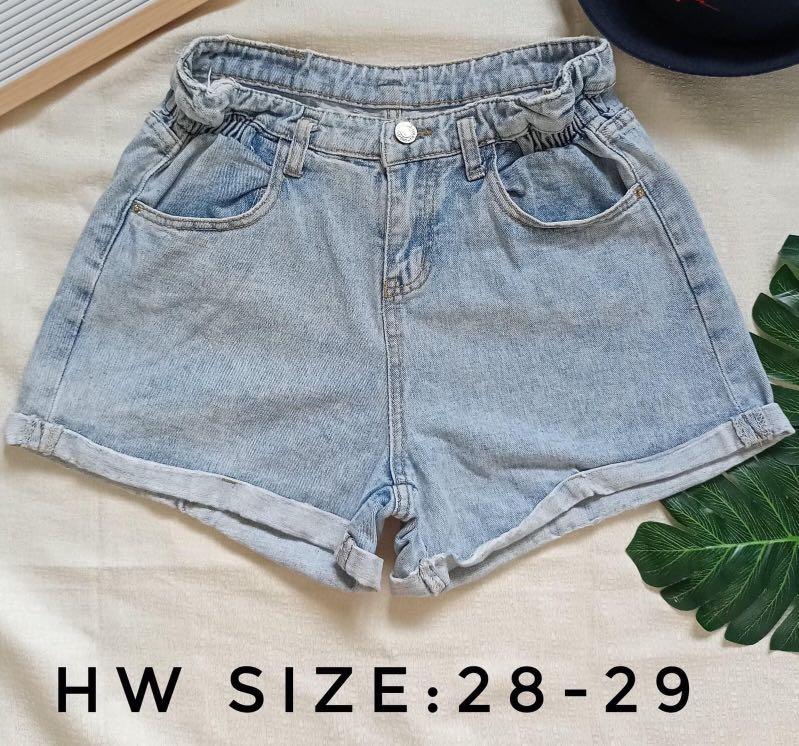 Cleancut Denim Shorts, Women's Fashion 
