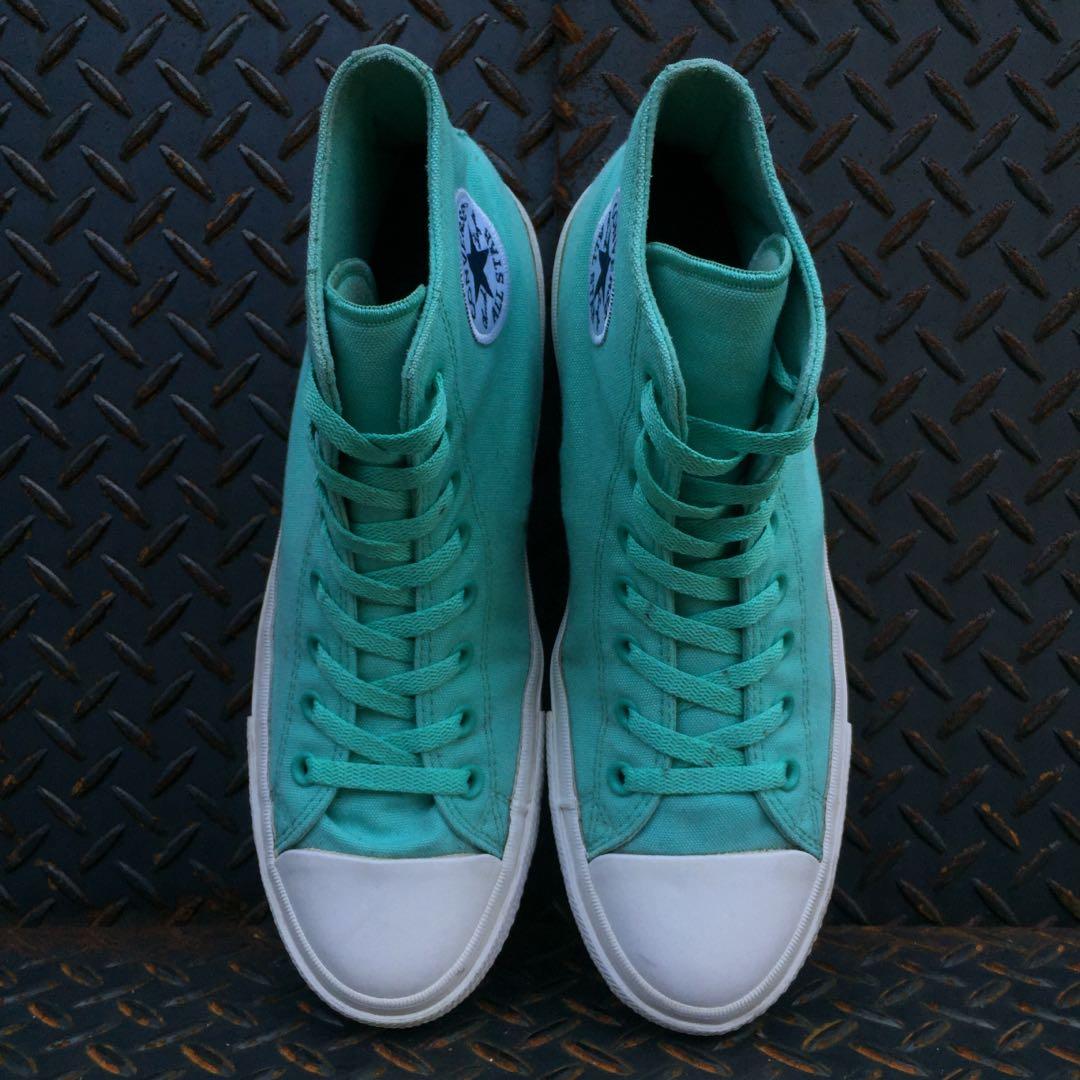 Converse turquoise best sale high tops
