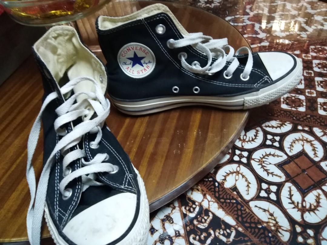 Converse old school highcut Women s Fashion Footwear Sneakers