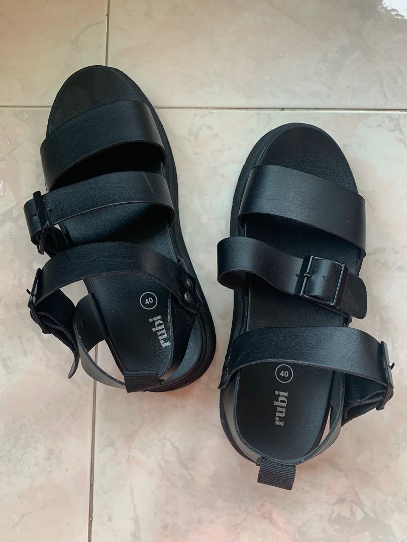 Cotton on sales platform sandals