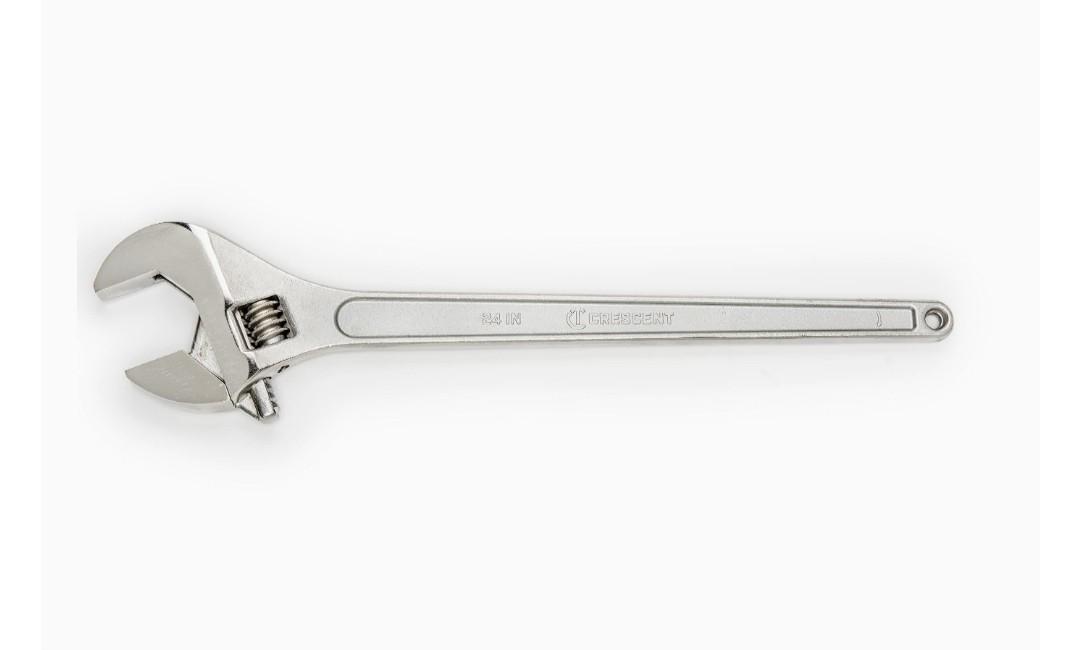 Crescent 24 inch adjustable tapered wrench (Category: Construction Tools & Equipment) located in Caloocan City. Submitted by dianethriftstore (Listing ID 1113203948, Image 1). Description: 24" Adjustable Tapered Handle Wrench MUSA - Carded Made by the world-famous Crescent® brand in the U.S.A. Tapered handle for better two-handed grip and reduced weight Larger knurl allows easy adjustment to ensure a tight jaw fit Hex jaw design reduces slippage 