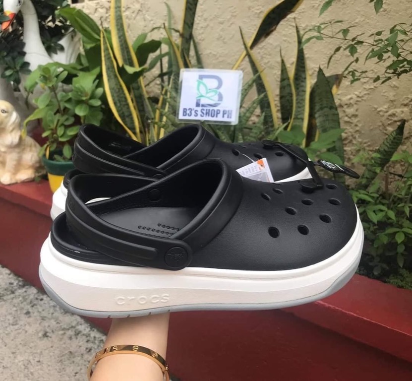 Original Crocs full force black Men s Fashion Footwear Casual