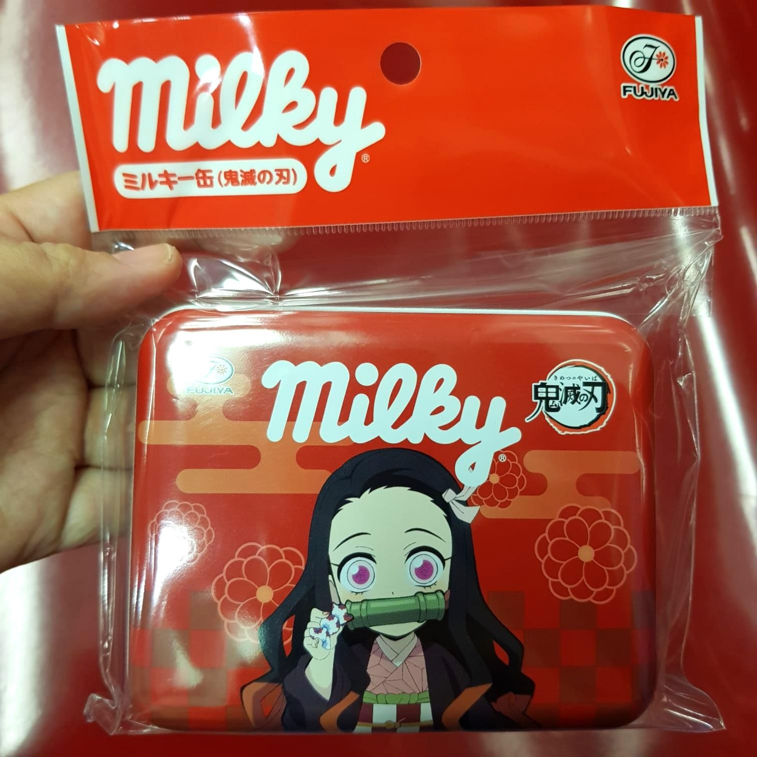 Demon Slayer Nezuko Milky Candy Tin (Kimetsu No Yaiba  Peko Chan 