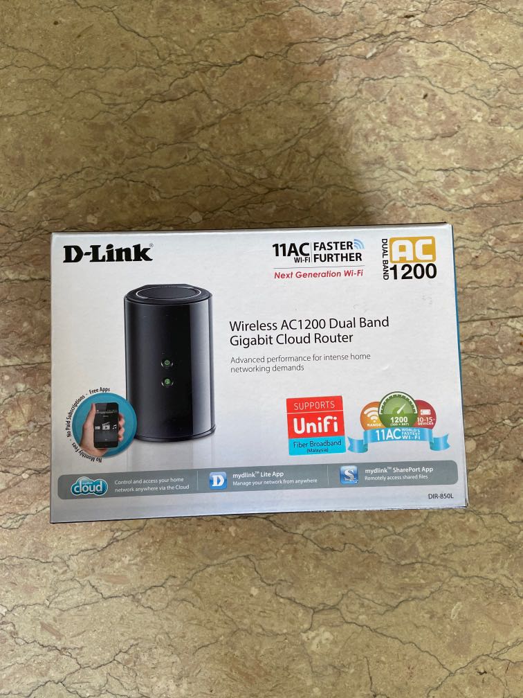D-Link AC1200 router, Computers & Tech, Parts & Accessories, Networking ...