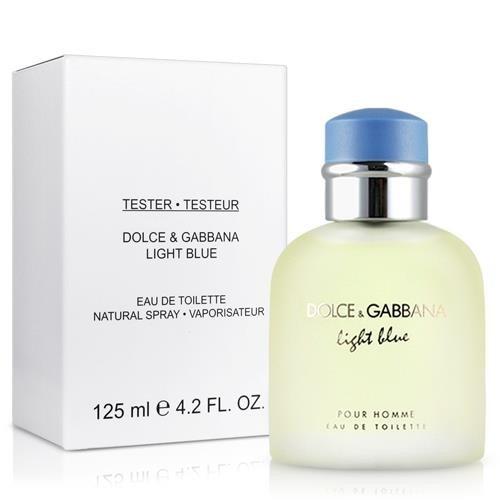 Dolce Gabbana Light Blue Pour Homme EDT Spray 125 ml Tester Men