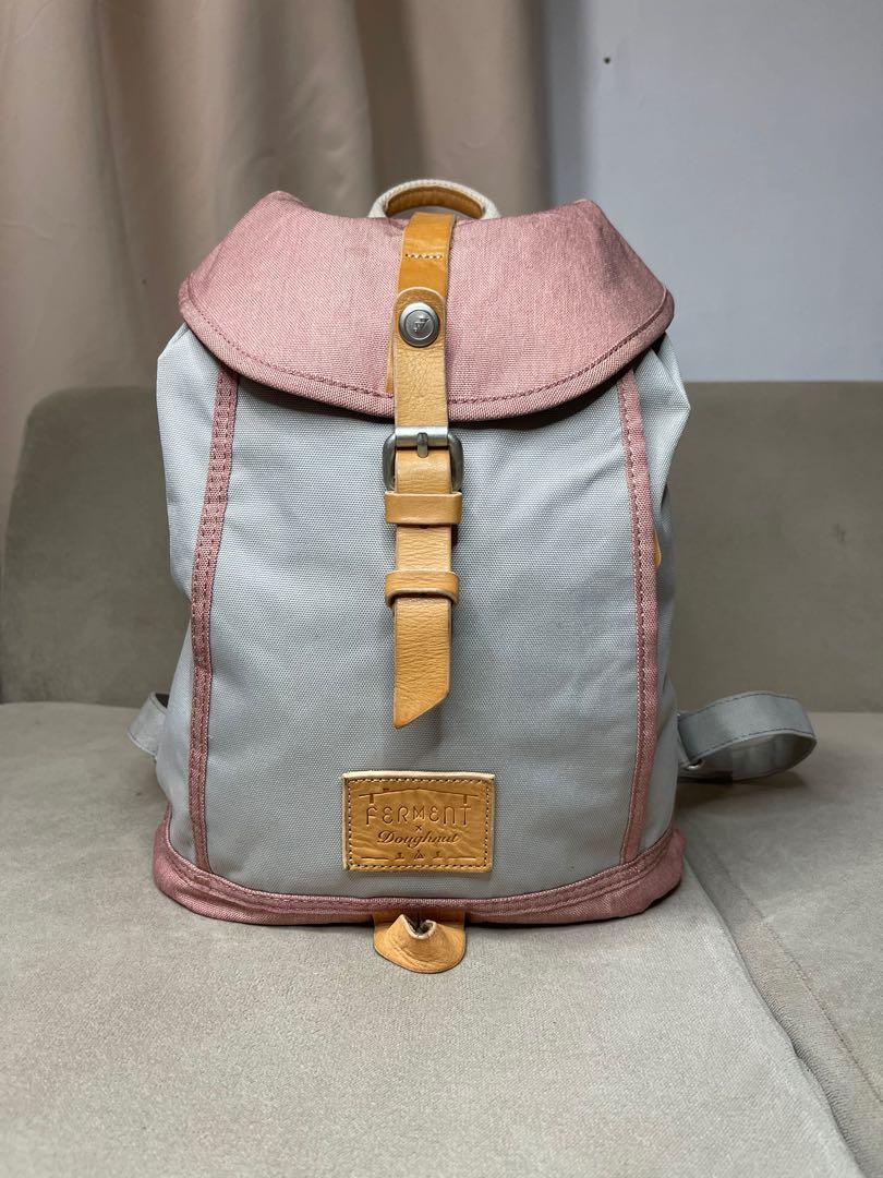 Doughnut x Ferment Mini Backpack (Category: Backpacks) located in Mandaluyong City. Submitted by kai.gt (Listing ID 1113186287, Image 1). Description: Small yet very spacious Normal signs of usage.