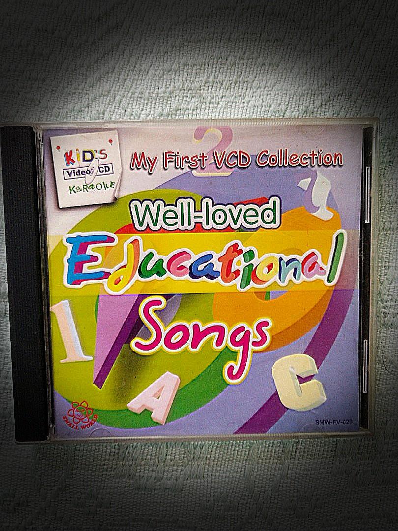 Educational Songs VCD karaoke, Hobbies & Toys, Music & Media, CDs