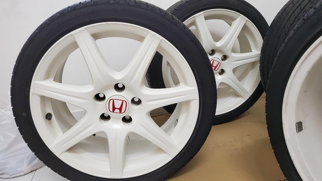 JDM Enkei civic Euro R 18 inch (type R), Auto Accessories on Carousell