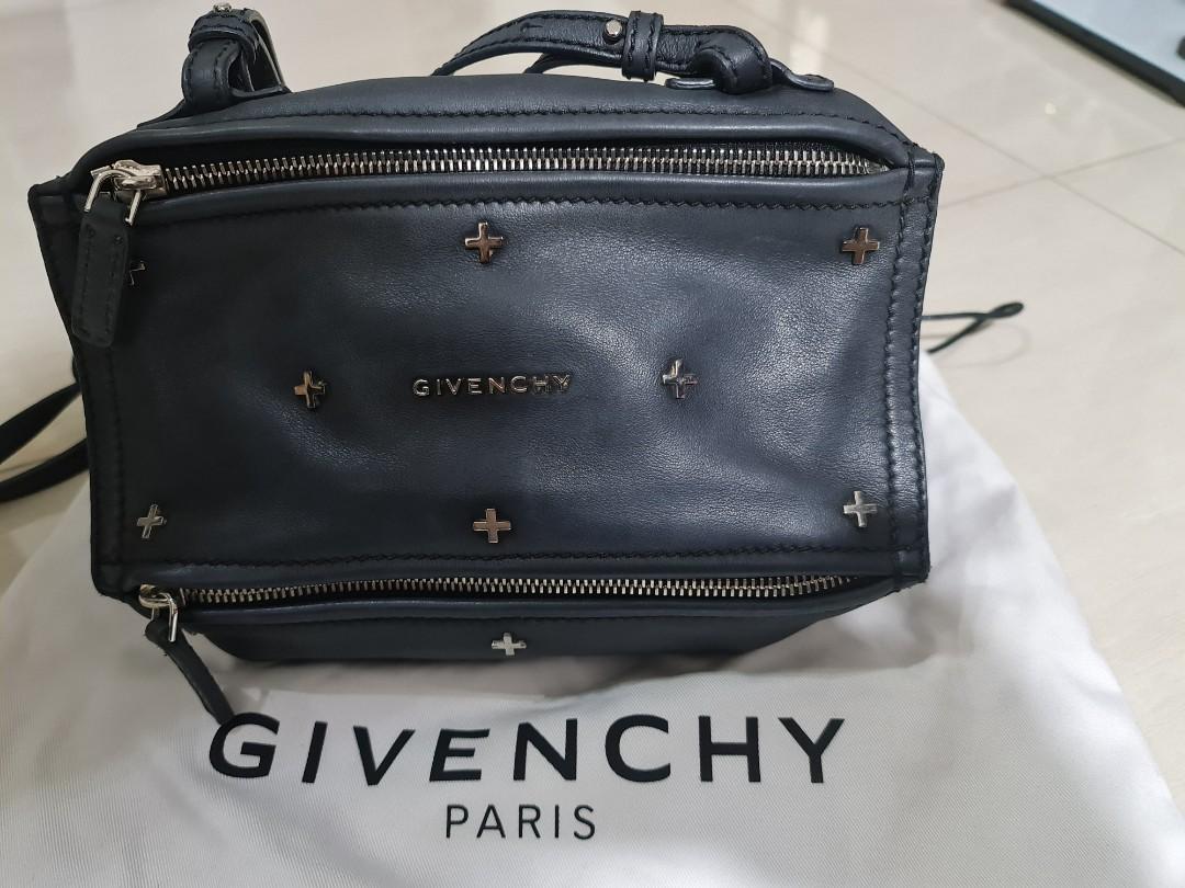 Givenchy pandora mini leather shoulder bag sales