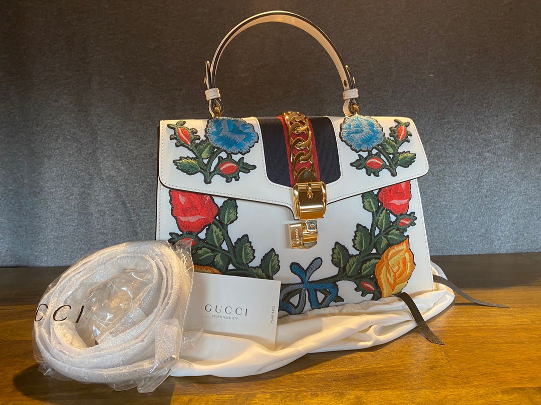 AUTHENTIC GUCCI LIMITED EDITION Sylvie Leather Bag Female