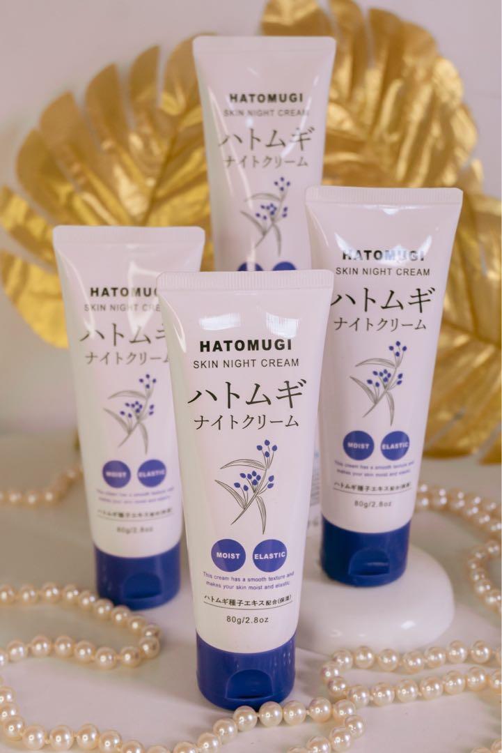 Hatomugi Skin Night Cream (Category: Face Care) located in Baroy. Submitted by grammysjrshop (Listing ID 1113237651, Image 1). Description: 🟤 Safe and healthy for skin 🟤 Authentic and affordable 🟤 Coix seed extract-containing cream (moisturizing ingredient) #highquality #makeup #cosmetics #sale #affordable #japanproducts #authentic #facepowder #PHOTOSAREALLMINE #skincare #moisturizer #CoixSeed #Hatomugi Message for more info ℹ️.