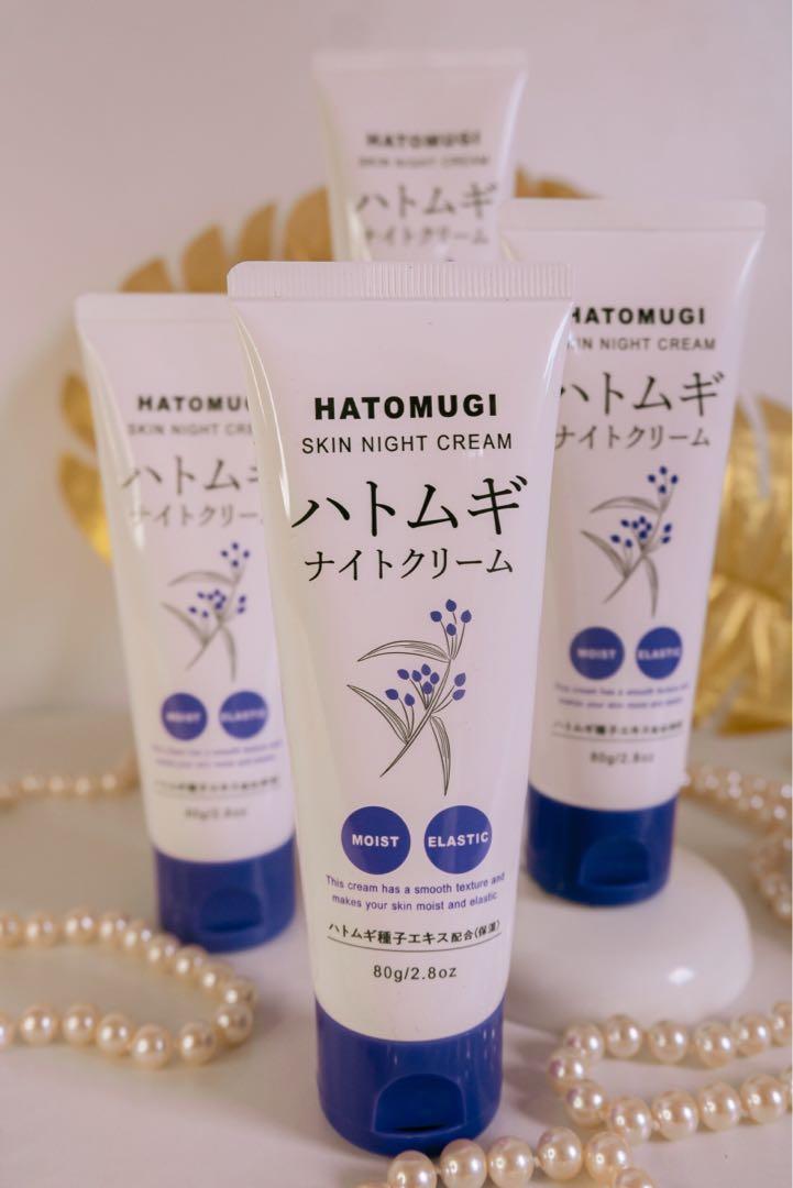 Hatomugi Skin Night Cream (Category: Face Care) located in Baroy. Submitted by grammysjrshop (Listing ID 1113237651, Image 2). Description: 🟤 Safe and healthy for skin 🟤 Authentic and affordable 🟤 Coix seed extract-containing cream (moisturizing ingredient) #highquality #makeup #cosmetics #sale #affordable #japanproducts #authentic #facepowder #PHOTOSAREALLMINE #skincare #moisturizer #CoixSeed #Hatomugi Message for more info ℹ️.