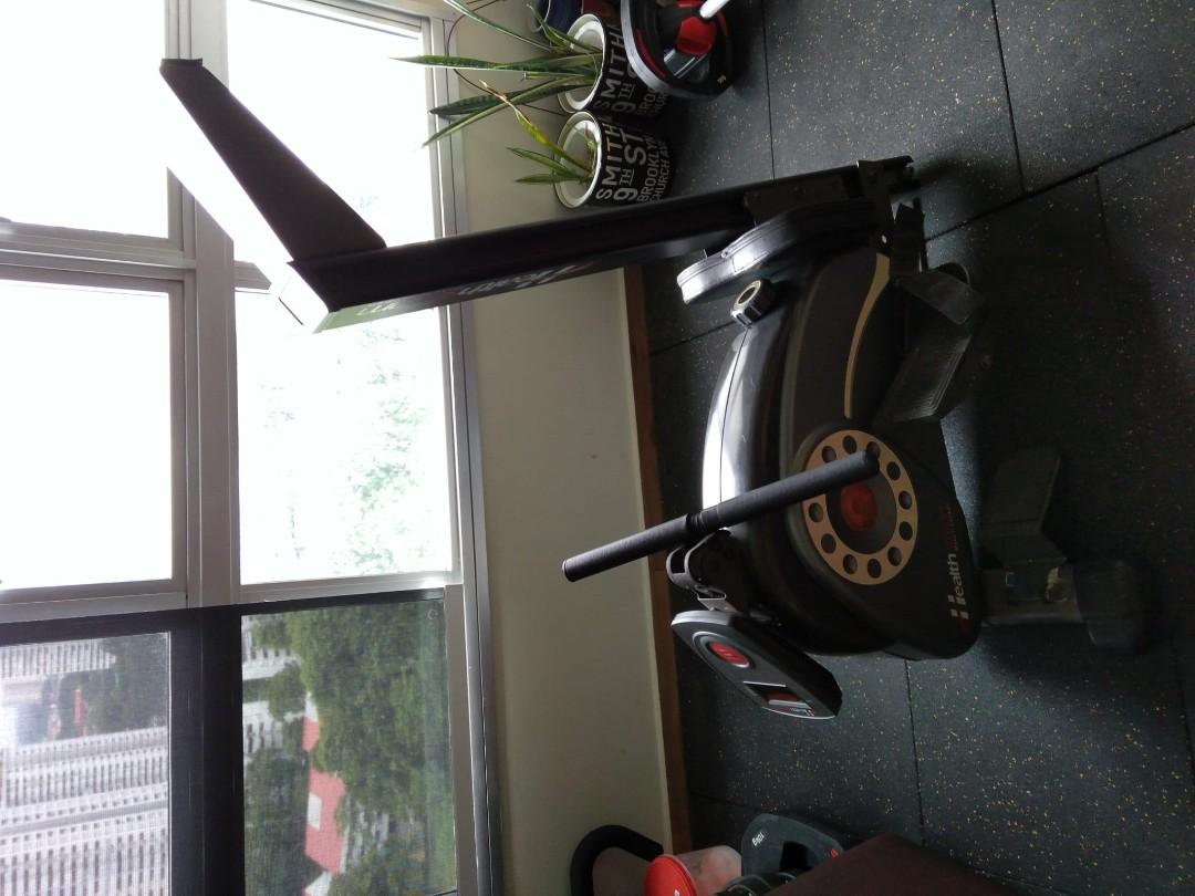 Healthstream Foldable Rower Sports Equipment Other Sports Equipment and Supplies on Carousell