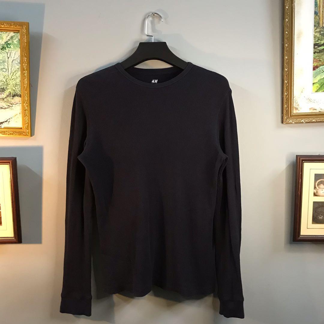 H&m slim fit long sleeve store