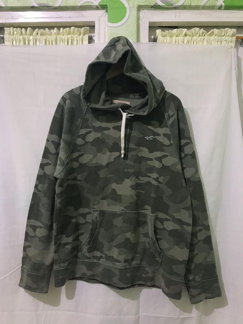 Hollister army hoodie store