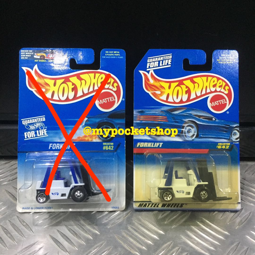 Hot wheels forklift discount