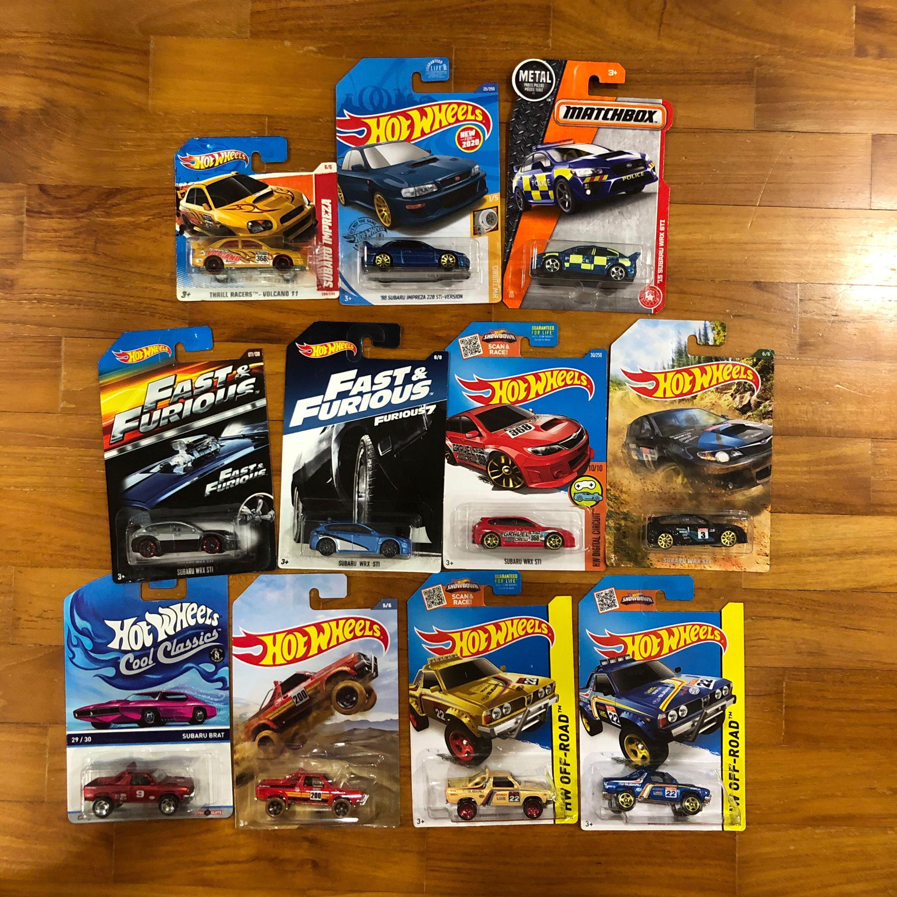 Hot Wheels Subaru Impreza WRX Brat Selection Hobbies Toys Toys Games on Carousell