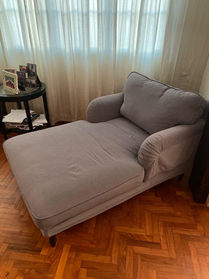 Ikea stocksund chaise lounge on sale