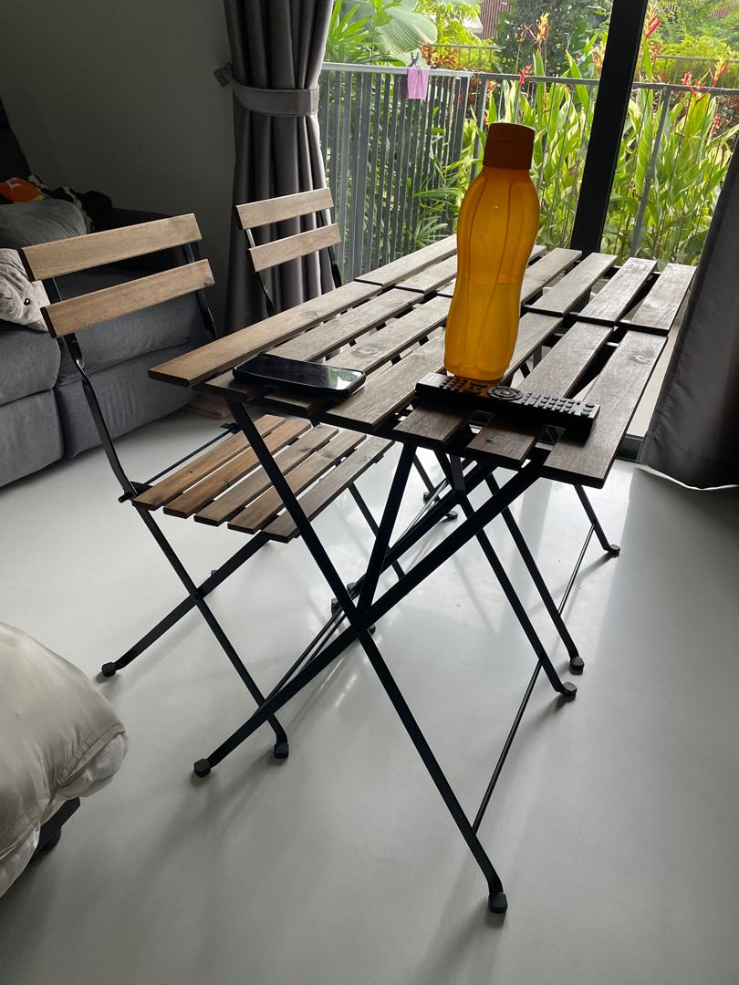 IKEA outdoor Table & Chairs 2 sets, Furniture & Home Living