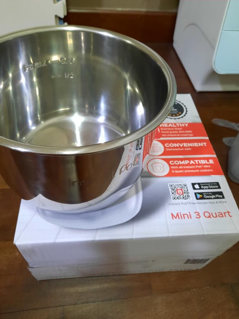 instant pot 3 quart inner pot