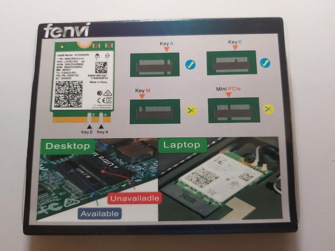 Intel AX200NGW wifi 6, 電腦＆科技, 電腦周邊及配件, Wifi及上網相關產品 - Carousell