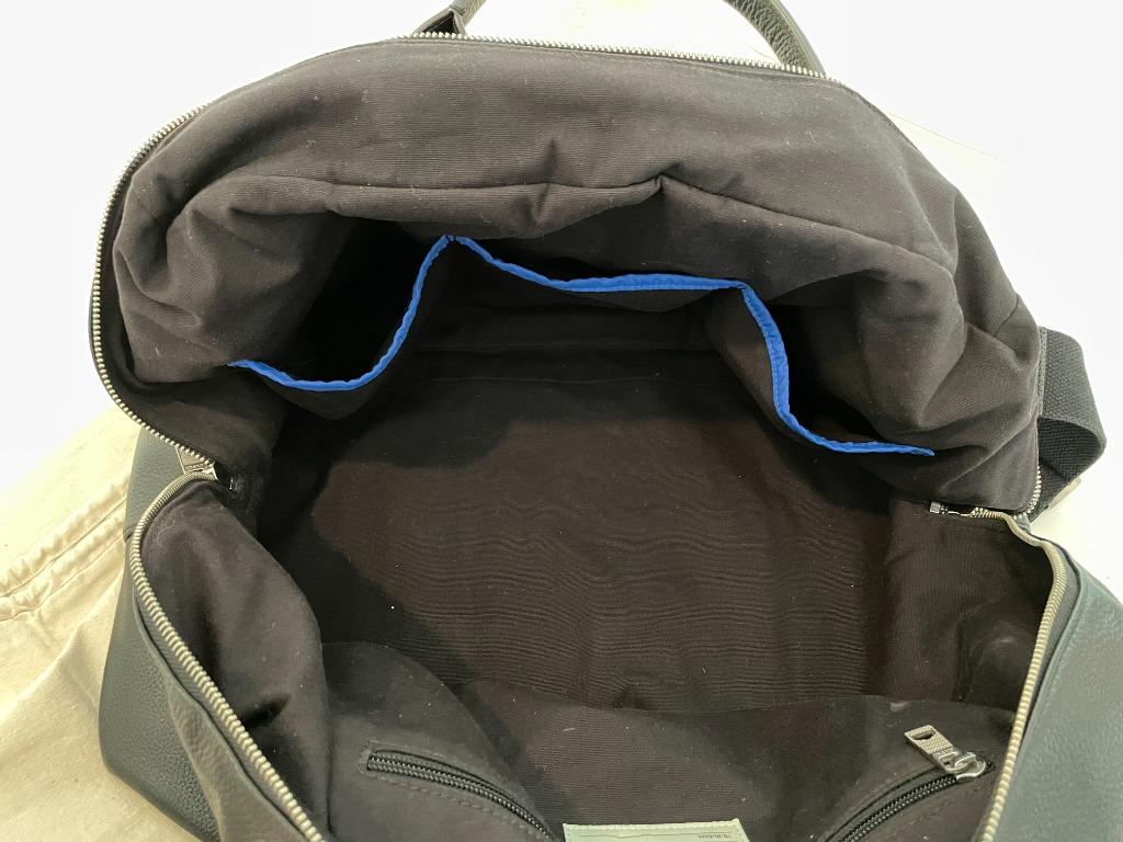 Jack Spade Leather Weekender Duffle Bag, Men's Fashion, Bags, Backpacks