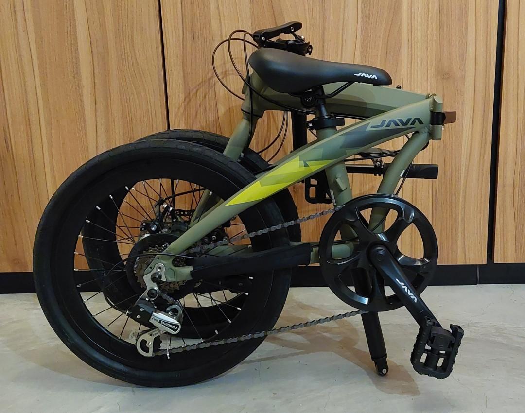 Java Zelo V2 20" Folding Bike, Sports Equipment, Bicycles & Parts ...