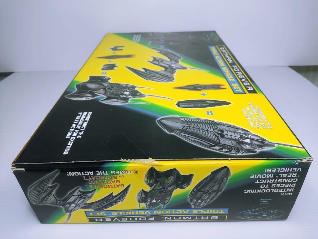 KENNER BATMAN FOREVER - TRIPLE ACTION VEHICLE SET, Hobbies & Toys,  Collectibles & Memorabilia, Fan Merchandise on Carousell