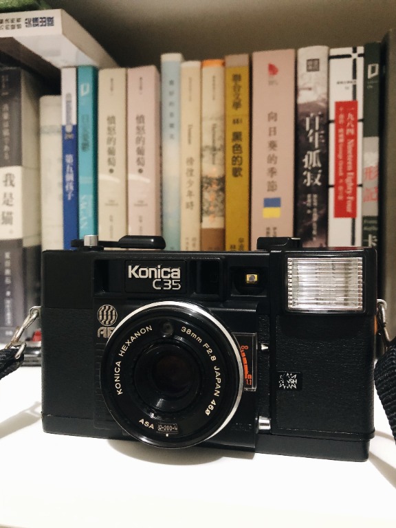 Konica C35 AF #底片相機價錢可小刀, 相機攝影, 相機在旋轉拍賣